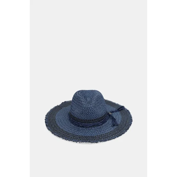 Sombrero rafia bicolor
