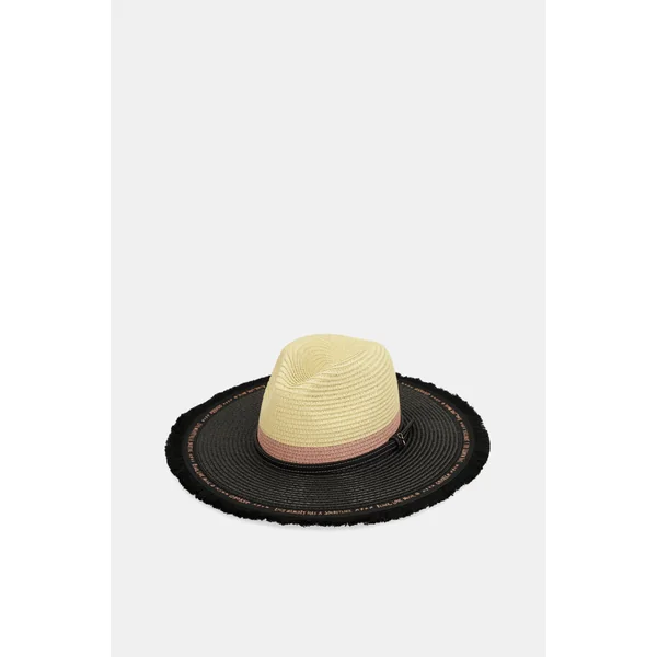 Sombrero rafia combinado - Imagen 4