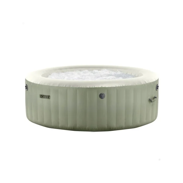 Spa hinchable 6 personas Bubble Massage Verde Oliva