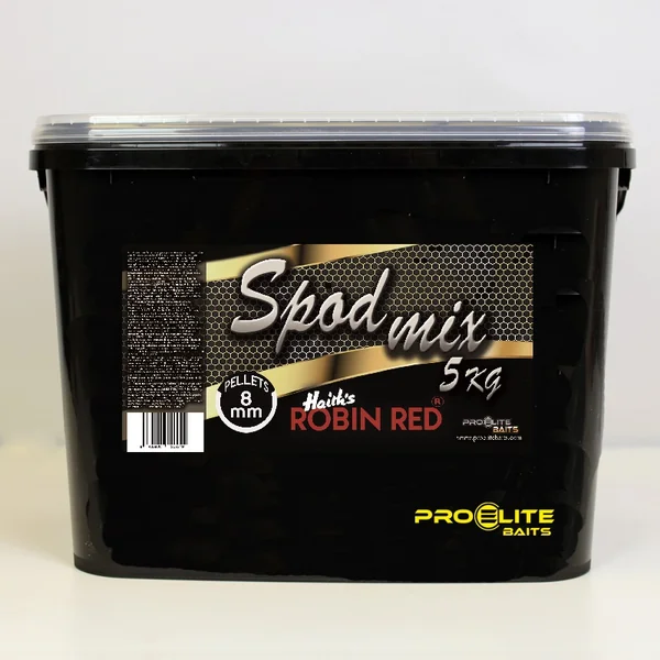 SPOD MIX PELLETS GOLD ROBIN RED 5KGS PRO ELITE