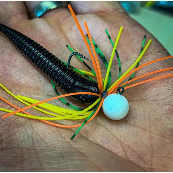 Spro Freestyle Pata de goma Estímulo Tuft Jig Slips - Imagen 4