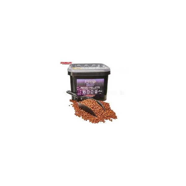 STARBAIT PELLET BLACKBERRY 4/6MM SK30 2kg + Pala
