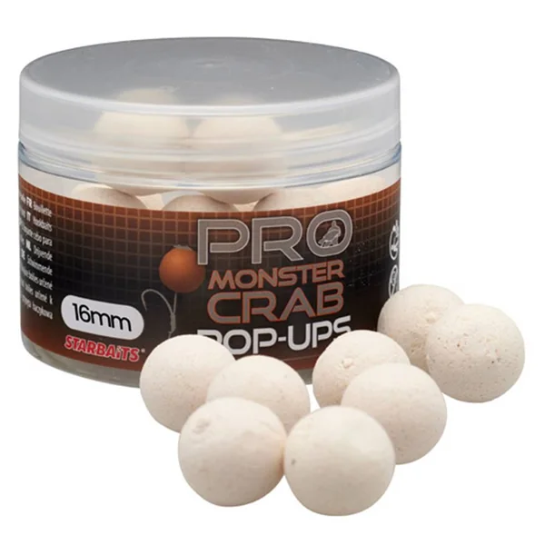 STARBAITS PROBIOTIC MONSTER CRAB POP UP 16 mm - Arapaima Fishing