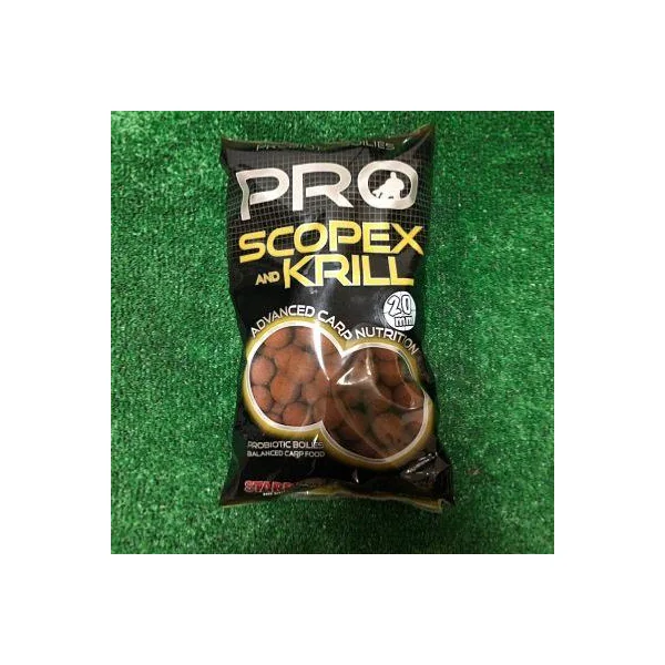 STARBAITS PROBIOTIC SCOPEX KRILL BOILIE 20 MM 1 KG