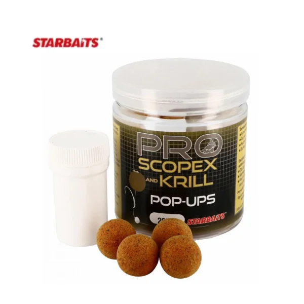 STARBAITS PROBIOTIC SCOPEX KRILL POP UPS 20MM