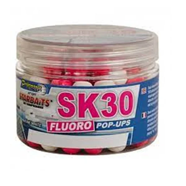 Starbaits SK30 Fluoro Bright Pop Ups 14 mm - Arapaima Fishing