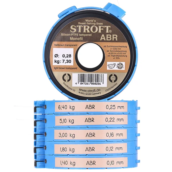 Stroft ABR materiales para bajos 25 m/carrete incl. anillo de corte