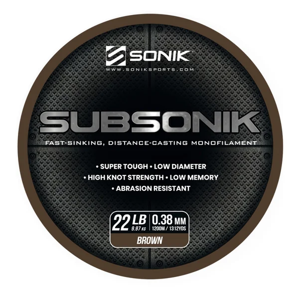 SUBSONIK BROWN (MARRON) 22 LB 1200 M