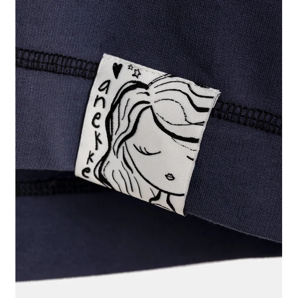 Sudadera azul marino sin mangas Studio - Imagen 6