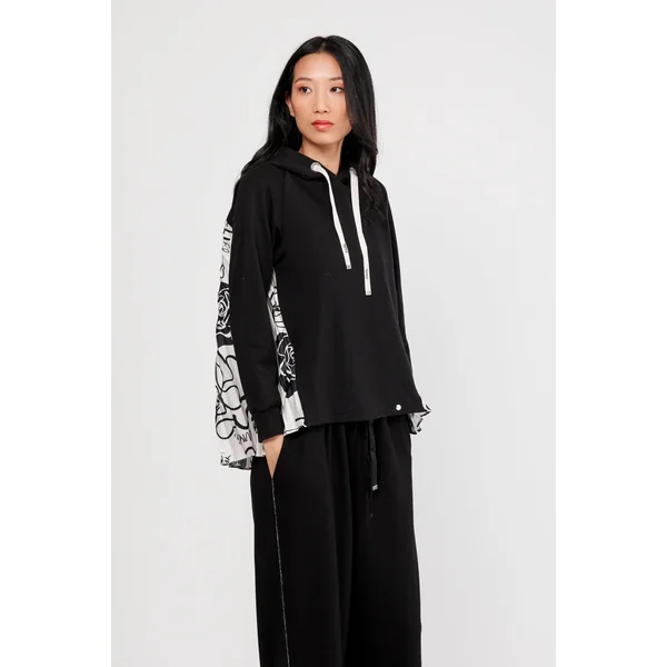 Sudadera con capucha estampada - Imagen 2