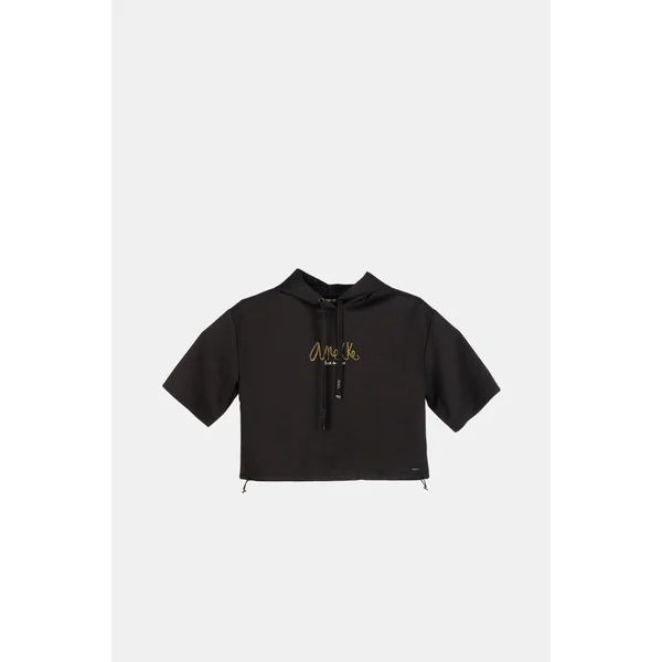 Sudadera con capucha gris