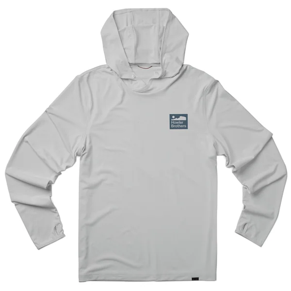 Sudadera con capucha Howler Brothers HB Tech Sunshade - gris puritano