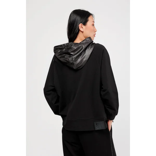 Sudadera con capucha negra Nature Koko - Imagen 3