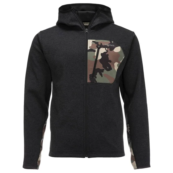Sudadera con capucha Simms CX Hoody black heather