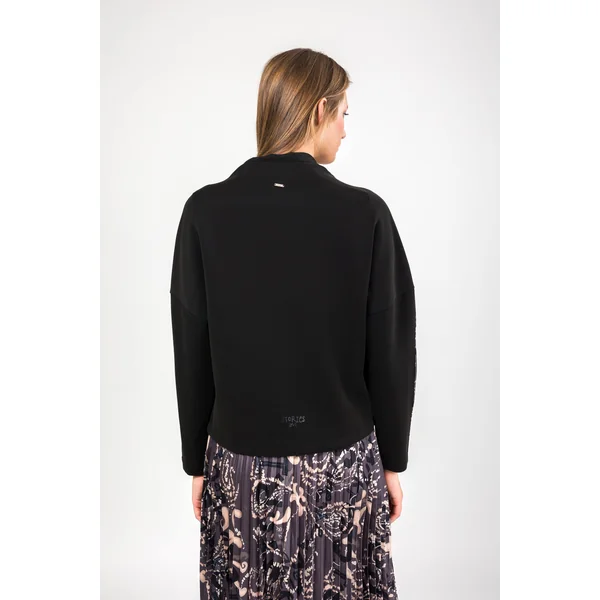 Sudadera negra Real - Imagen 2
