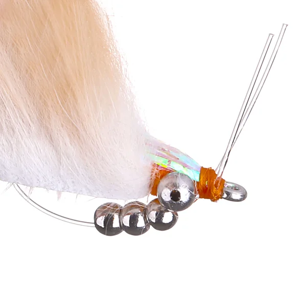 Superflies mosca de agua salada Avalon Permit Fly Beadchain Eye