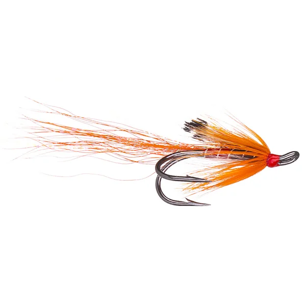 Superflies mosca del salmón - Ally's Shrimp Black Double