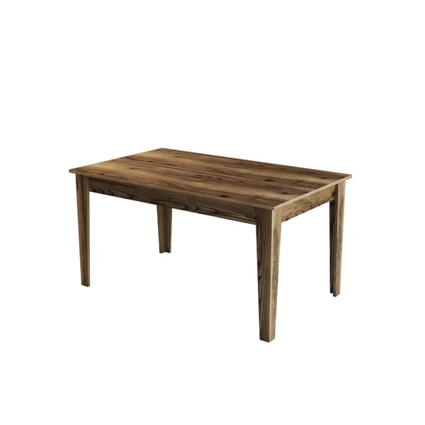 Table de repas en bois "Milan500" - 145 x 88 x 75 cm - Marron