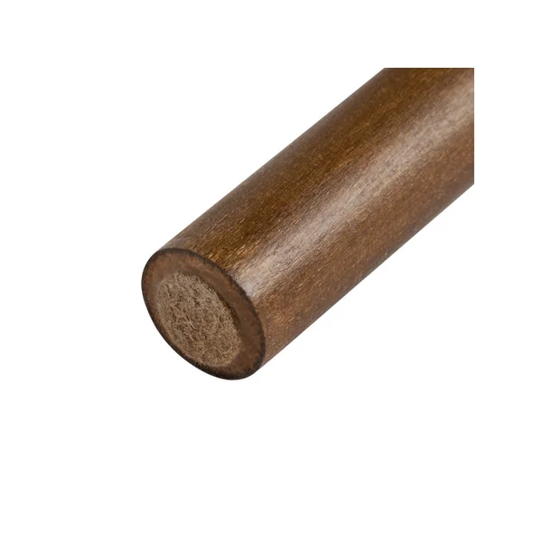 Table à manger extensible en bois "Viona" 100 x 100 x 75 cm - Barok Walnut - Imagen 9