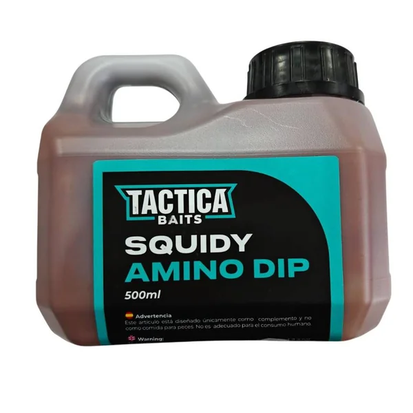 TACTICA BAITS SQUIDY AMINO DIP 500ml - Arapaima Fishing