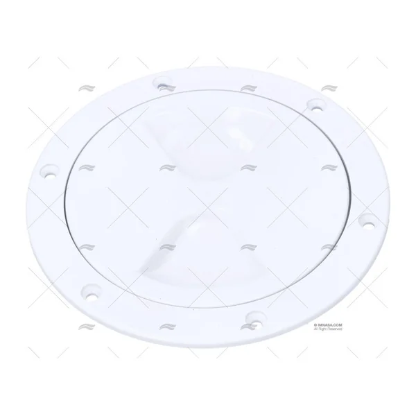 Tapa Registro 102mm Blanca