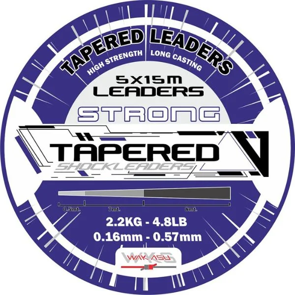 Tapered Leaders Strong Transparente - Monty pesca