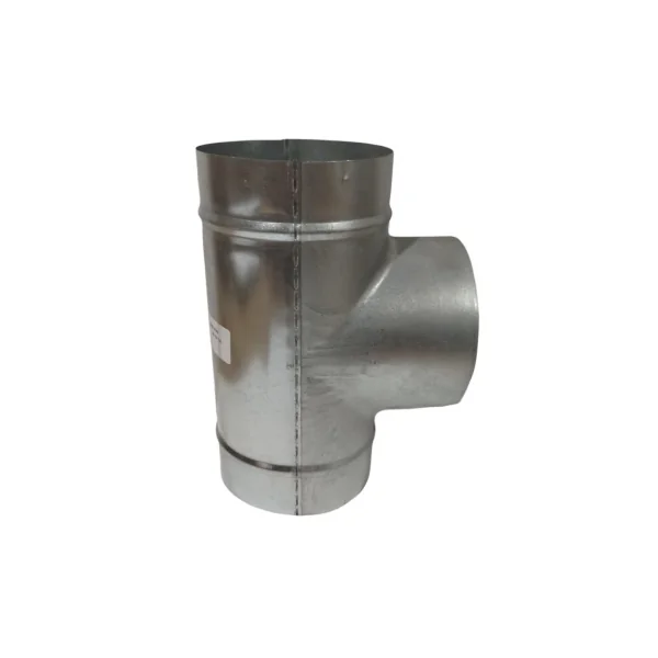 Te 90º galvanizada 125Ø