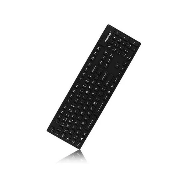 Teclado KEYSONIC KSK-8030 (Con Cable - Layout UK - Teclado Numérico)