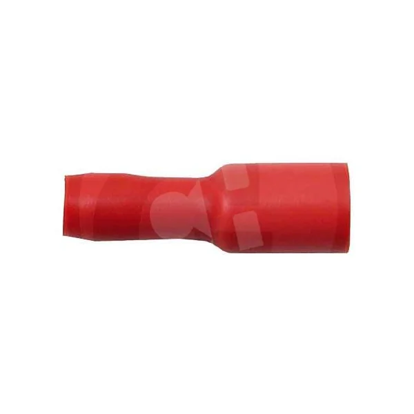 TERM CILINDRICO AISLADO H 4MM (BL) ROJO