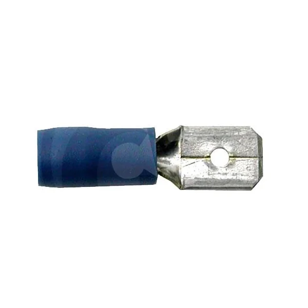 TERMINAL PLANO 6,3X0,8 MM BLISTER 10 U.
