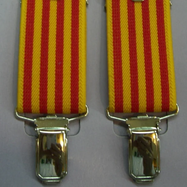 Tirantes bandera catalana