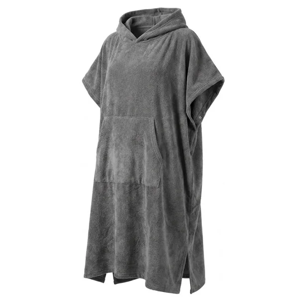 Toalla poncho de playa con capucha - Imagen 2