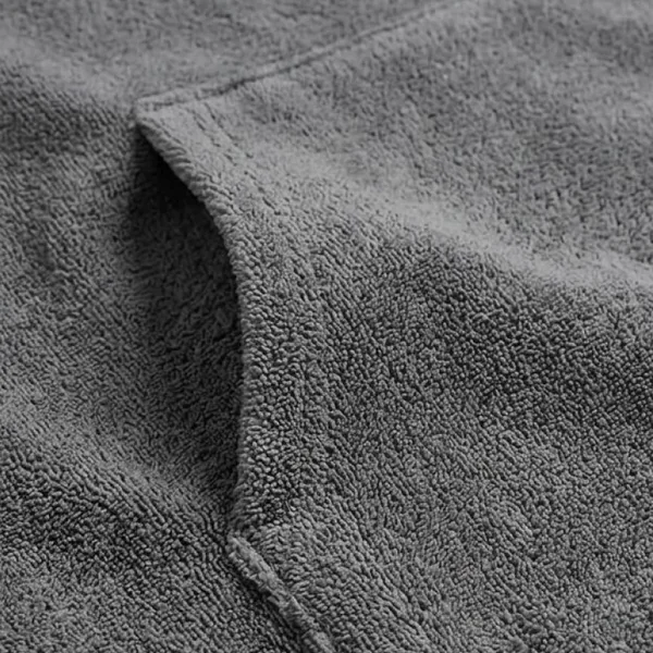 Toalla poncho de playa con capucha - Imagen 4
