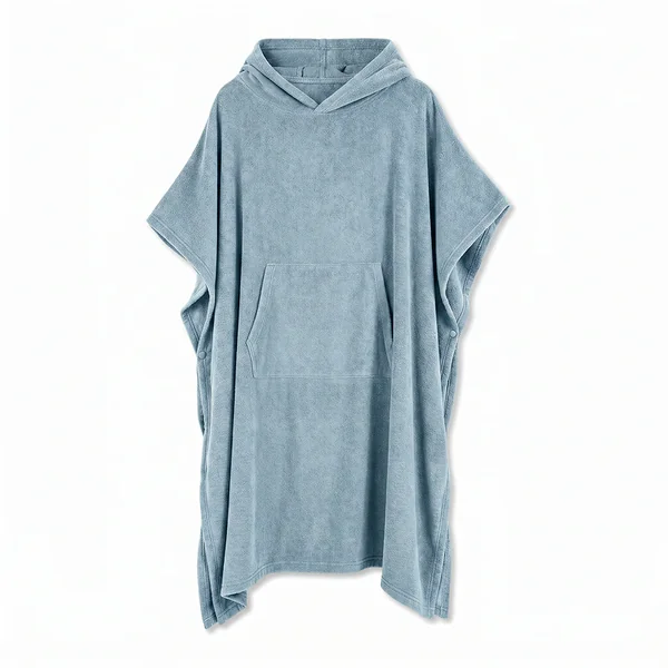 Toalla poncho de playa con capucha - Imagen 8