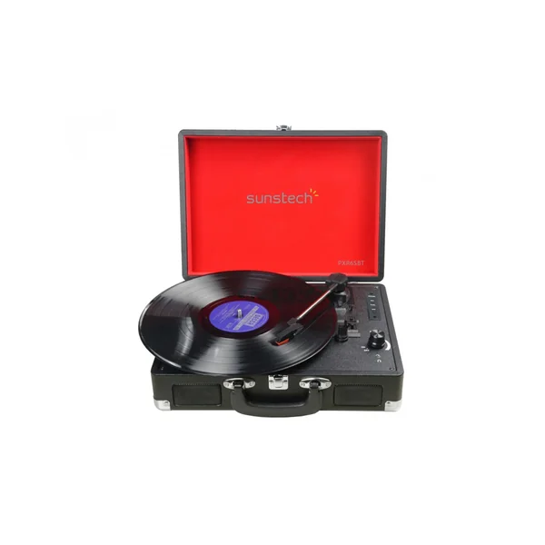 Tocadiscos SUNSTECH PXR6SBT Negro