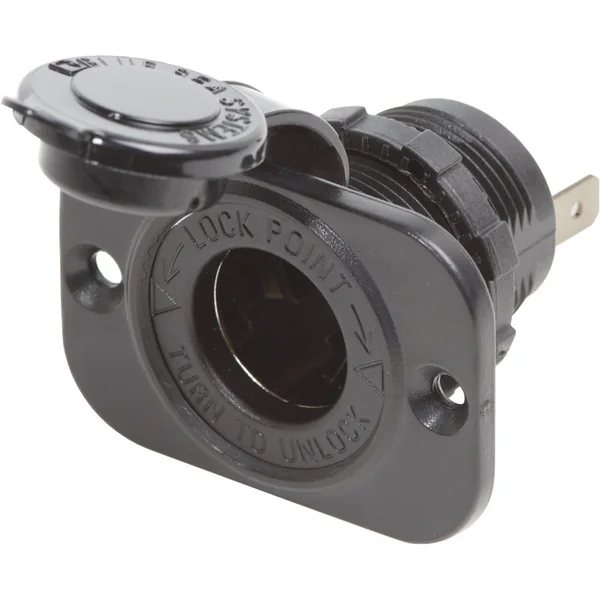 Toma de corriente 12V DC con tapa estanca
