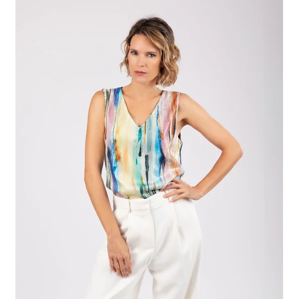Top con lentejuelas Studio - Imagen 2