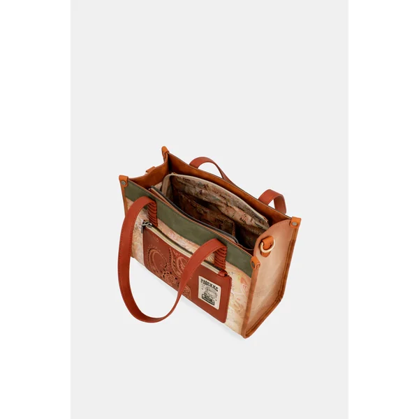 Tote Peace & Love Camel - Imagen 5