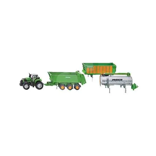 TRACTOR DEUTZ AGROTRON X720 Y REMOLQUES