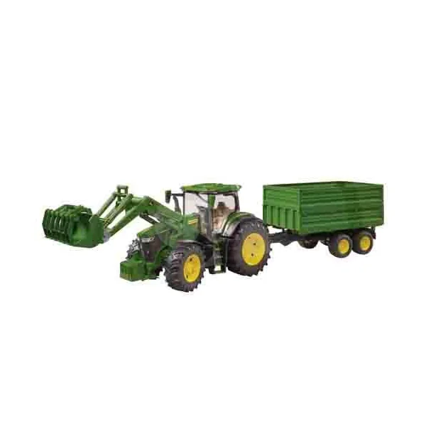 TRACTOR JOHN DEERE CON REMOLQUE