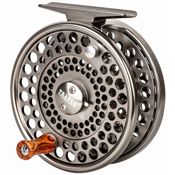 Traper Creek Classic # 3 - # 5 carrete de mosca gunsmoke