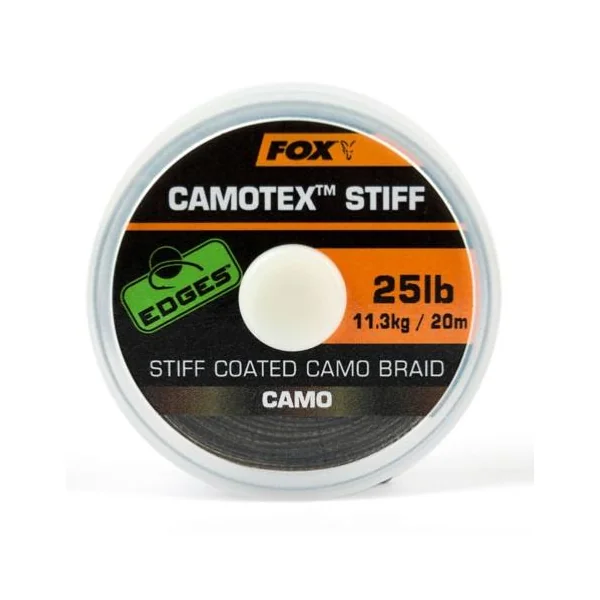 TRENZADO FOX STIFF COATED CAMO BRAID 25 LB