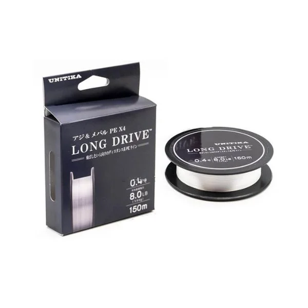 Trenzado Unitika Long Drive 150m - Monty pesca