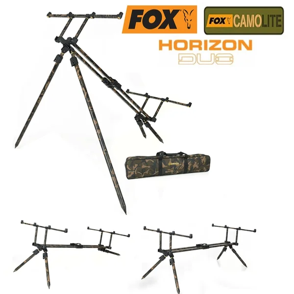 TRIPODE FOX HORIZON ® DUO POD 3 ROD CAMO