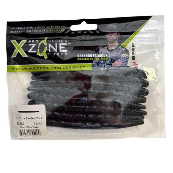 True Center Stick 5" Black Blue Flake - Imagen 2