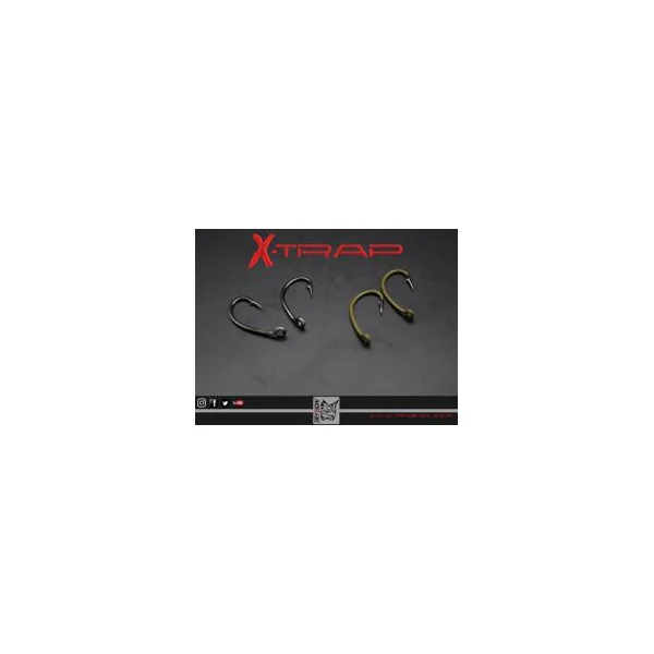TRYBION ANZUELOS X-TRAP Nº 4 BLACK NICKEL - Arapaima Fishing