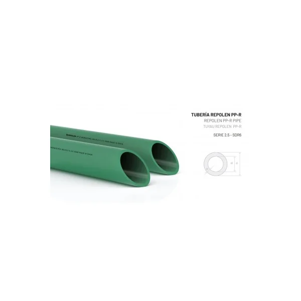 Tubería PPR Ø50 x 8.4 PN20 - Imagen 2