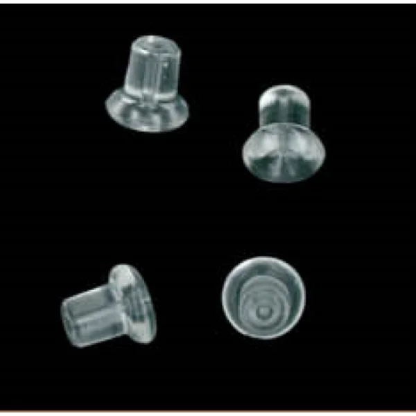 Tuerca de Seguridad para Pendientes - Nylon Transparente