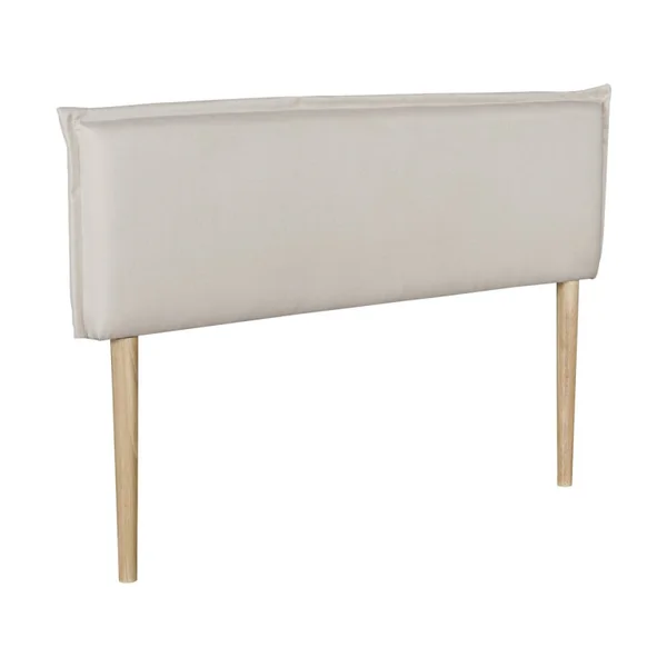Tête de lit "Jessica" en lin - 160 cm - Beige