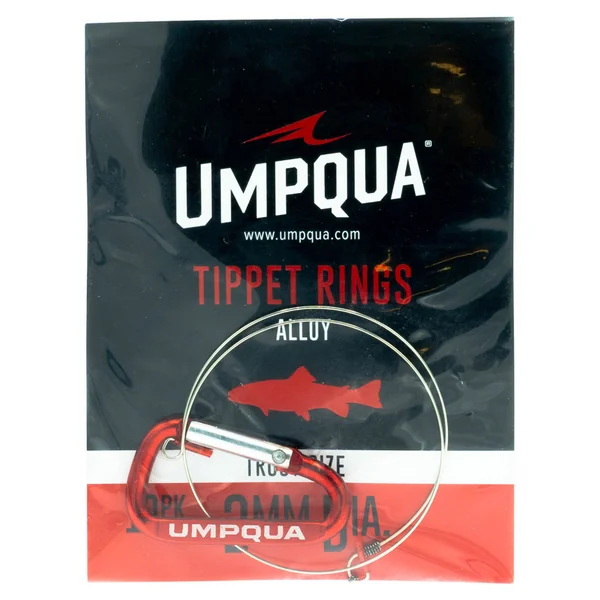 Umpqua Anilla para tippet Premium 2mm Pack de 10 unidades
